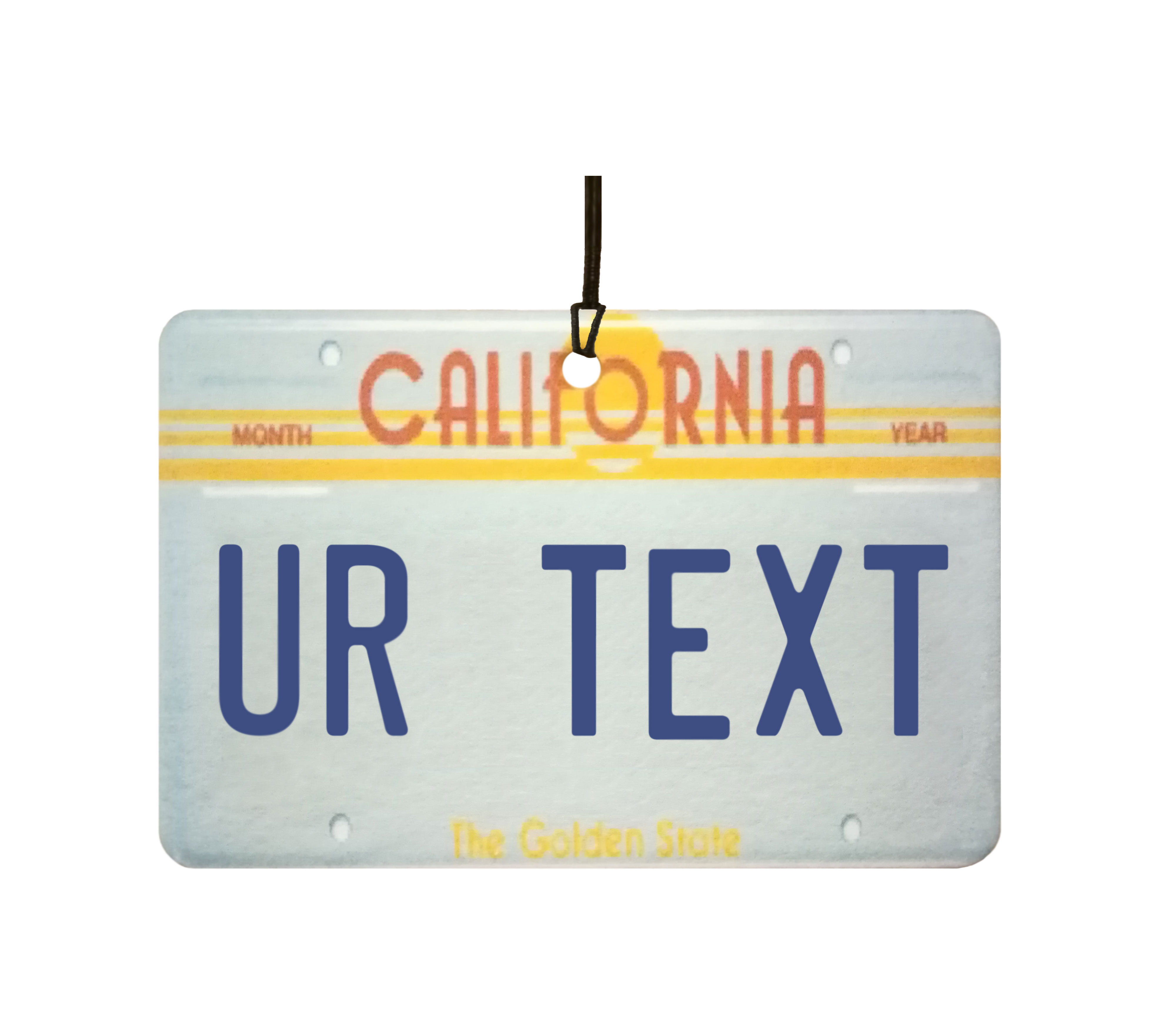 Personalised California License Plate