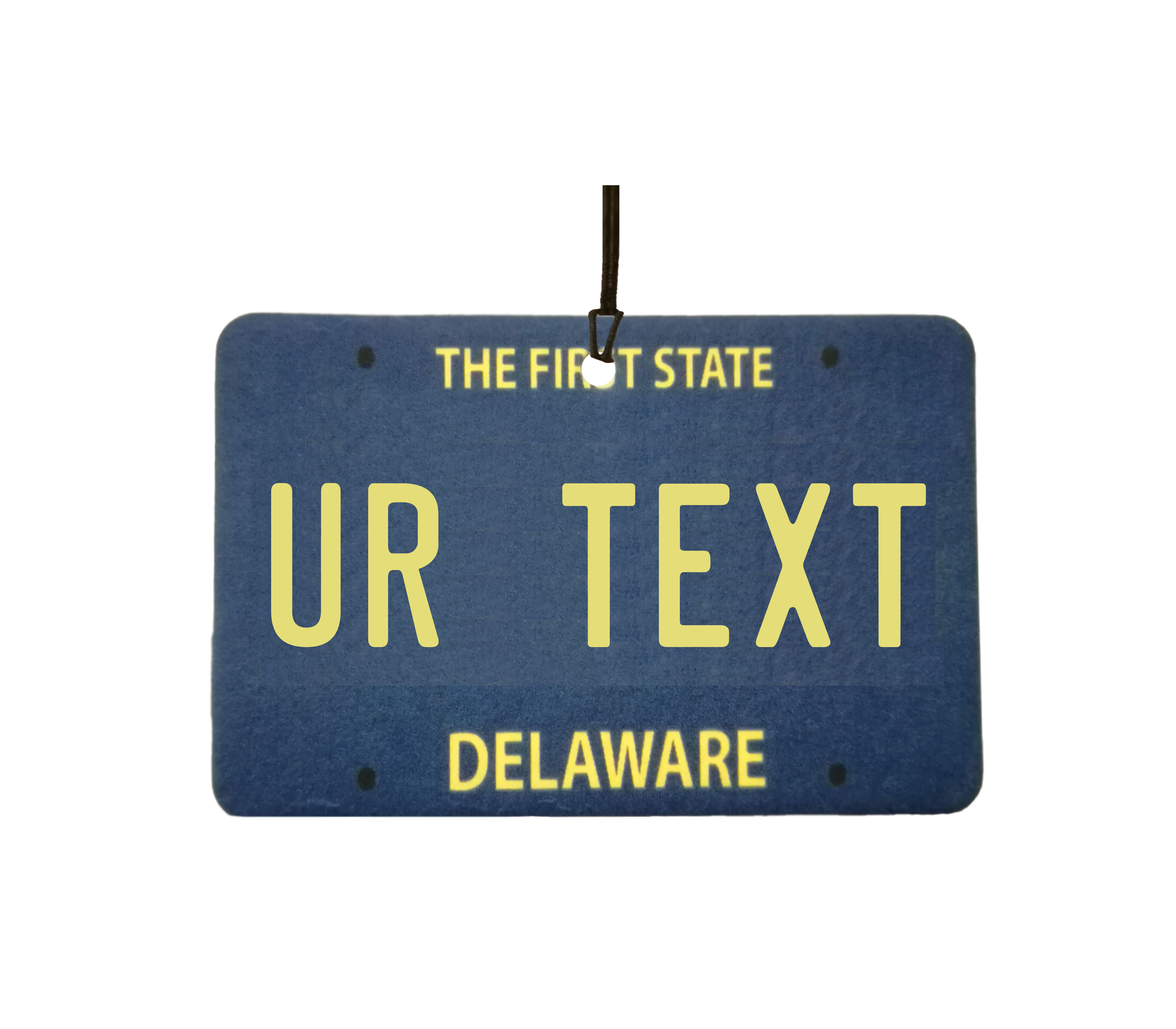 Personalised Delaware License Plate