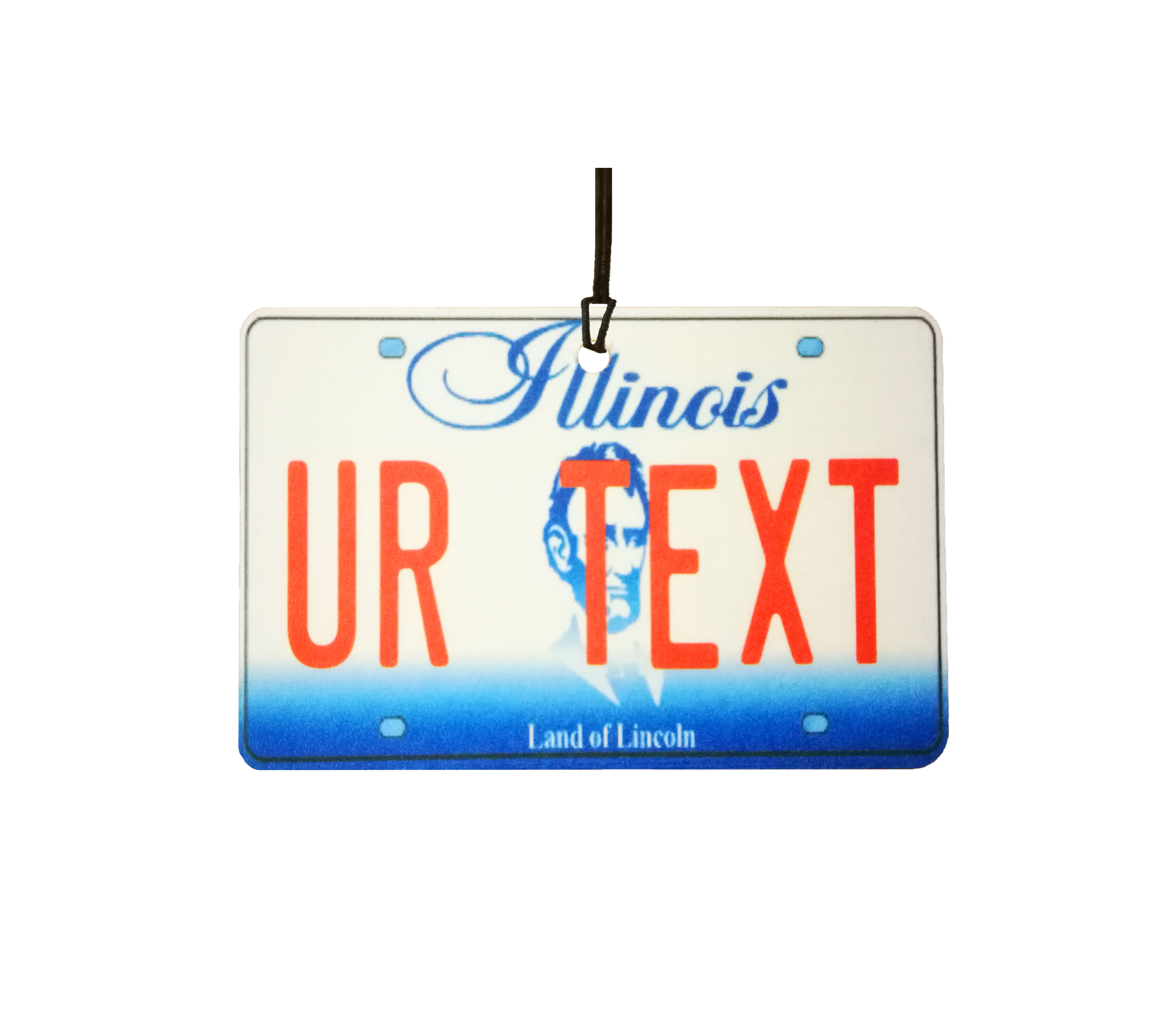 Personalised Illinois License Plate