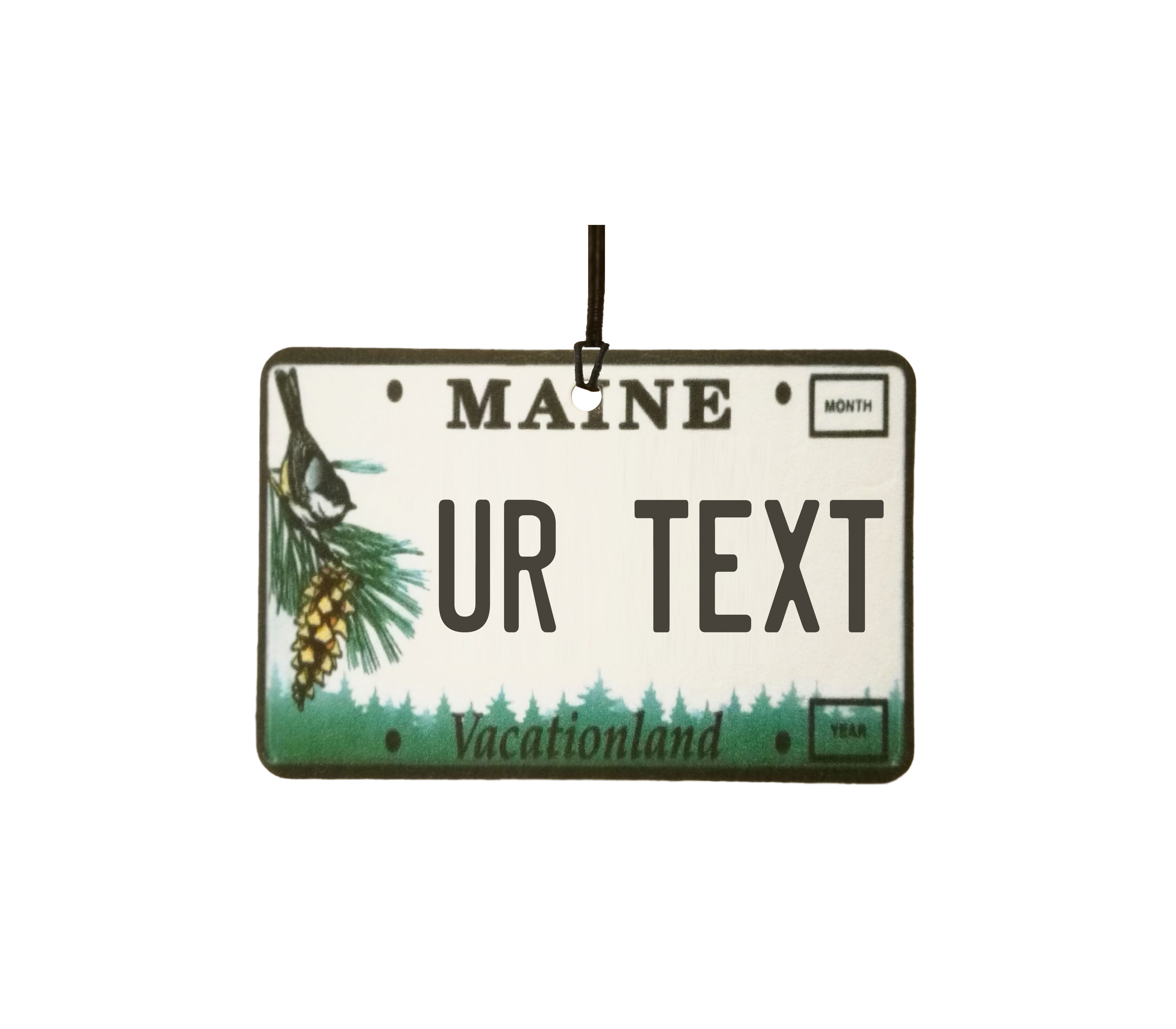 Personalised Maine License Plate