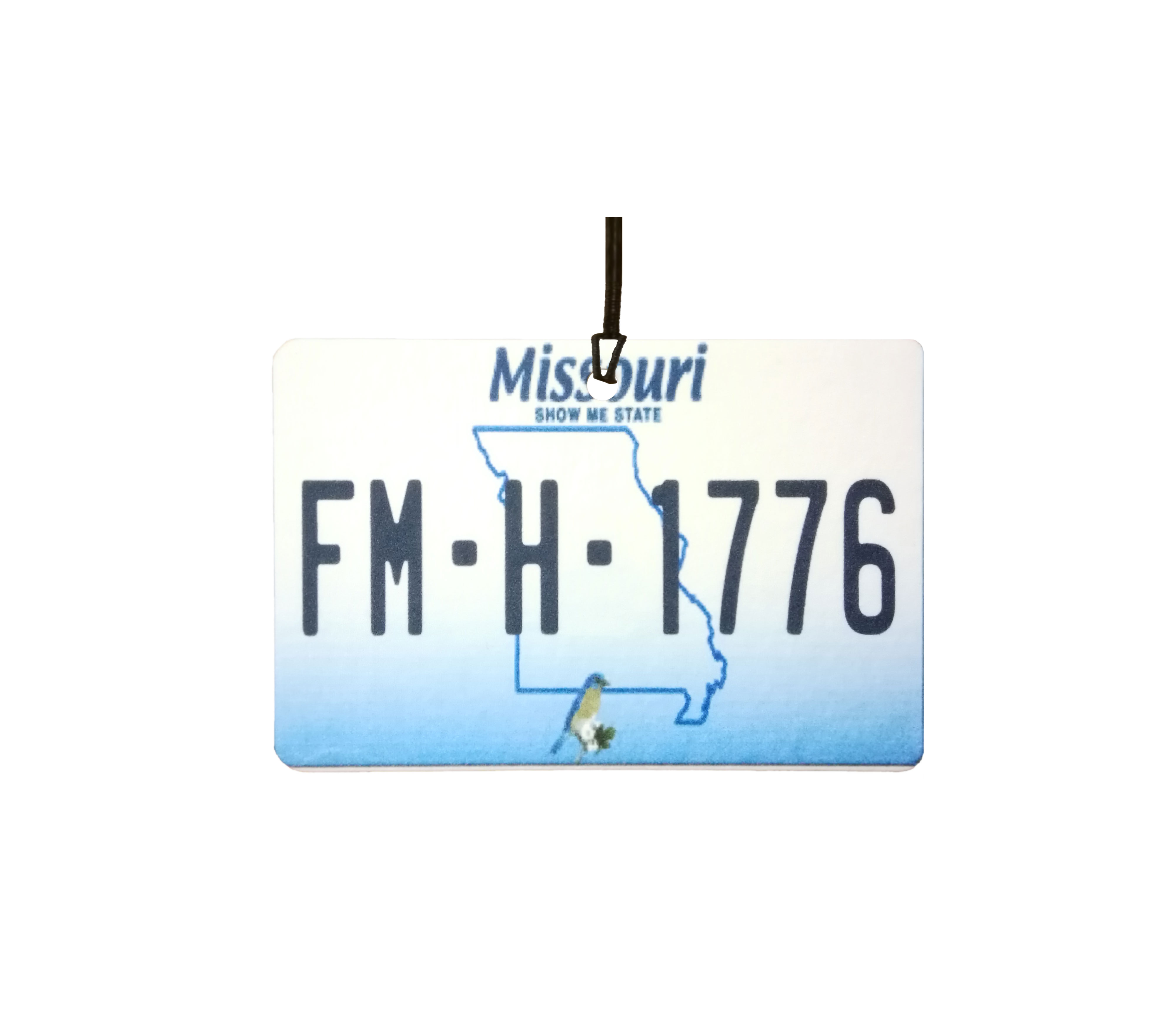 Personalised Missouri License Plate