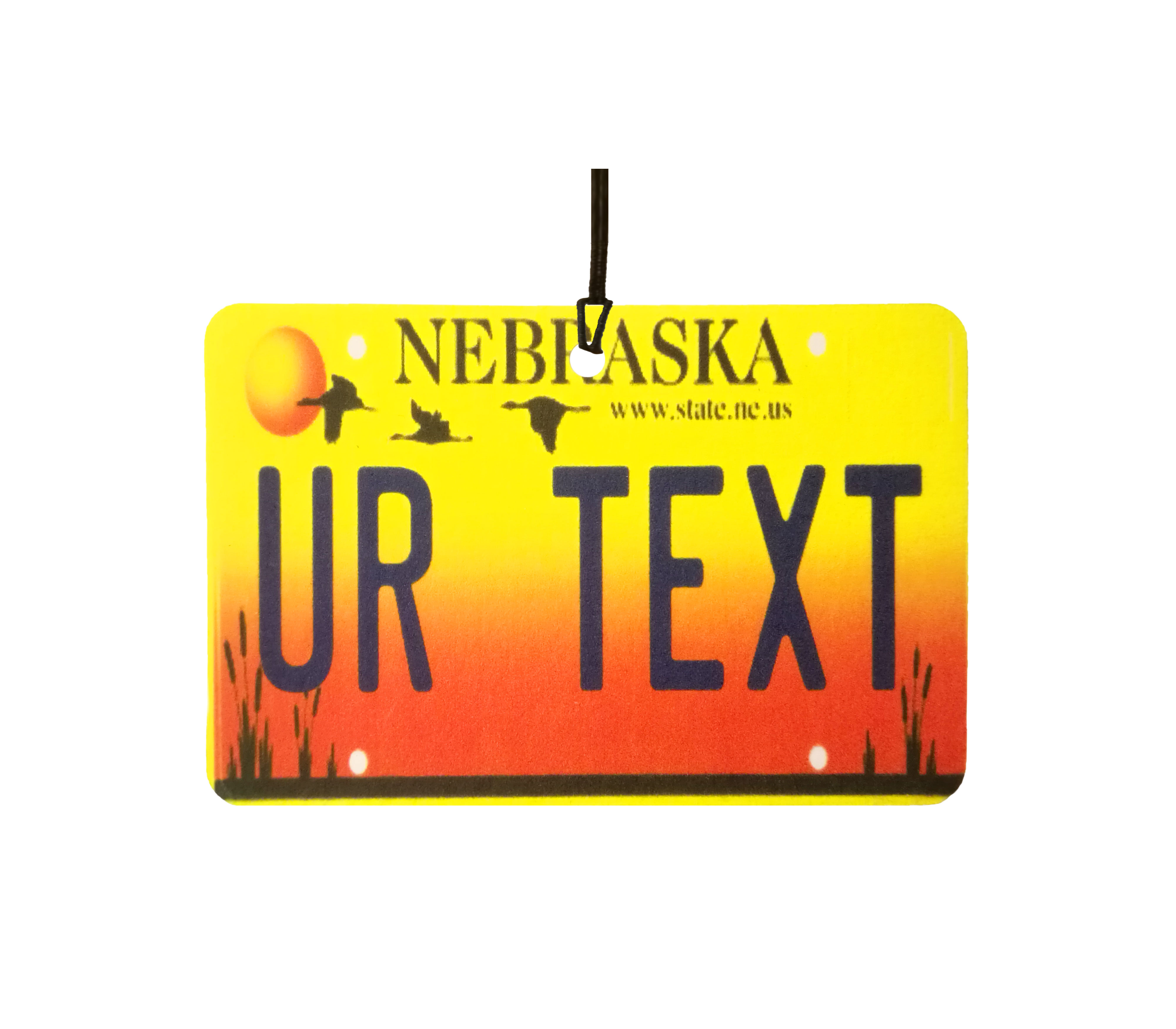 Personalised Nebraska License Plate