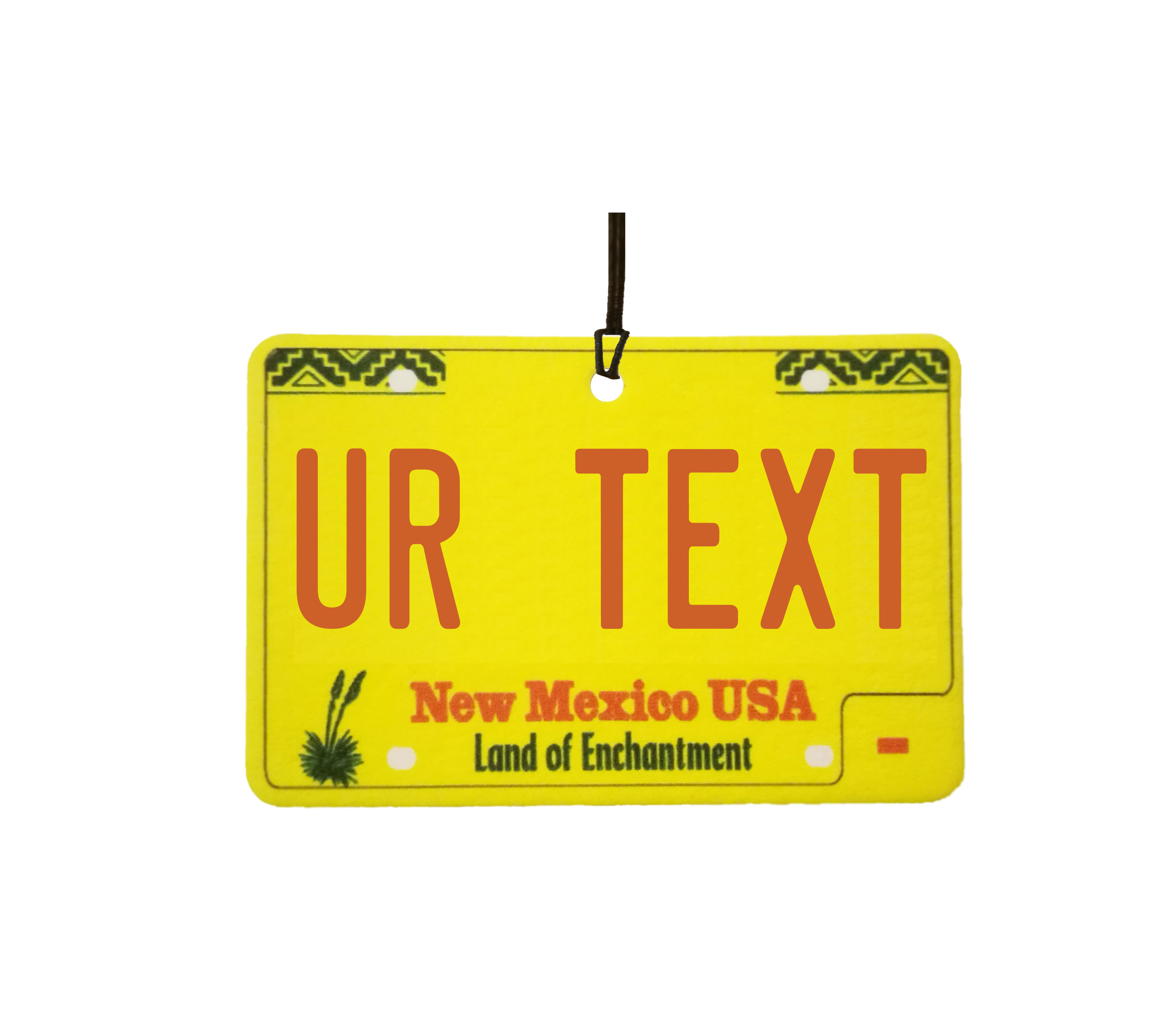Personalised New Mexico License Plate