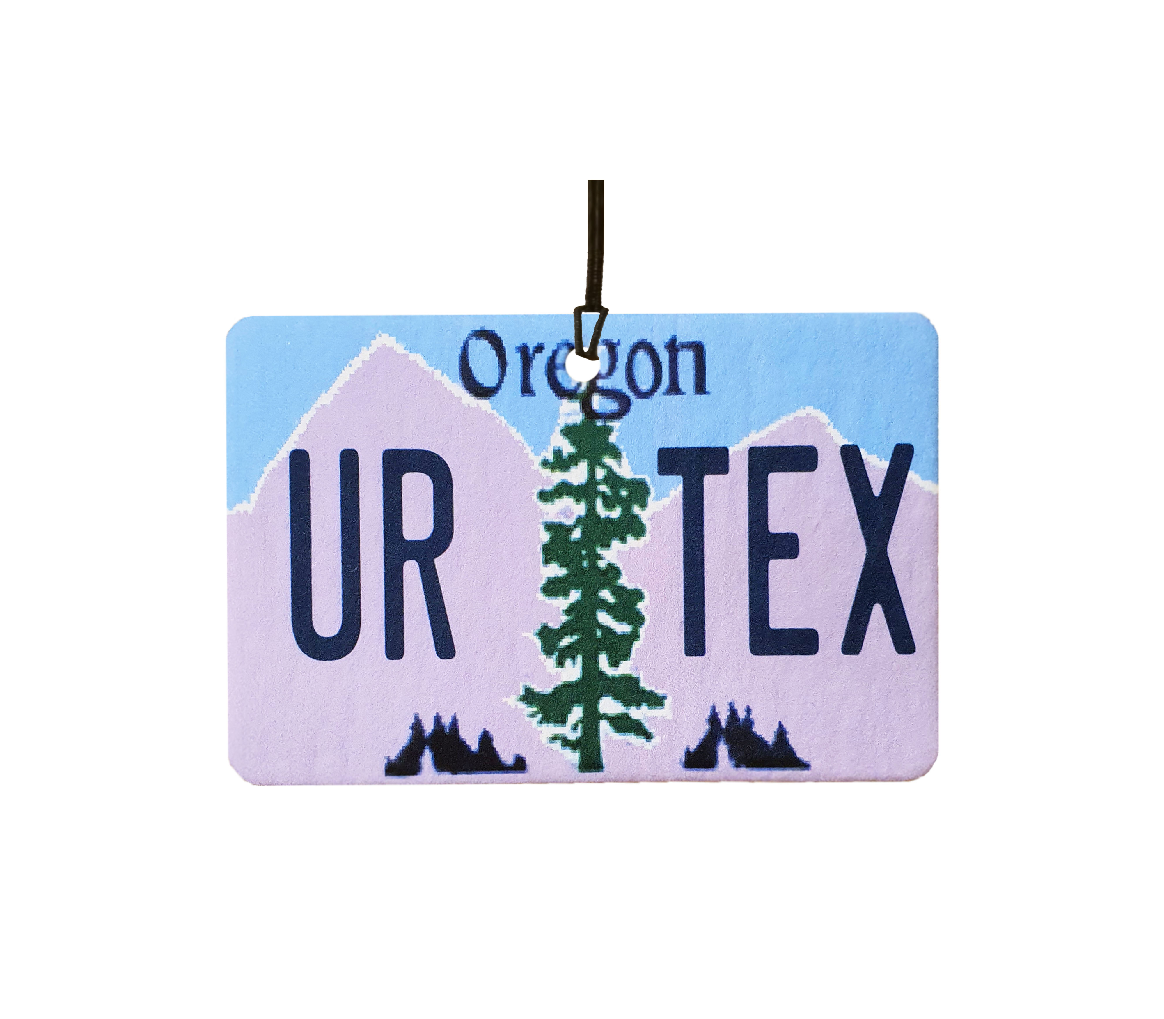 Personalised Oregon License Plate