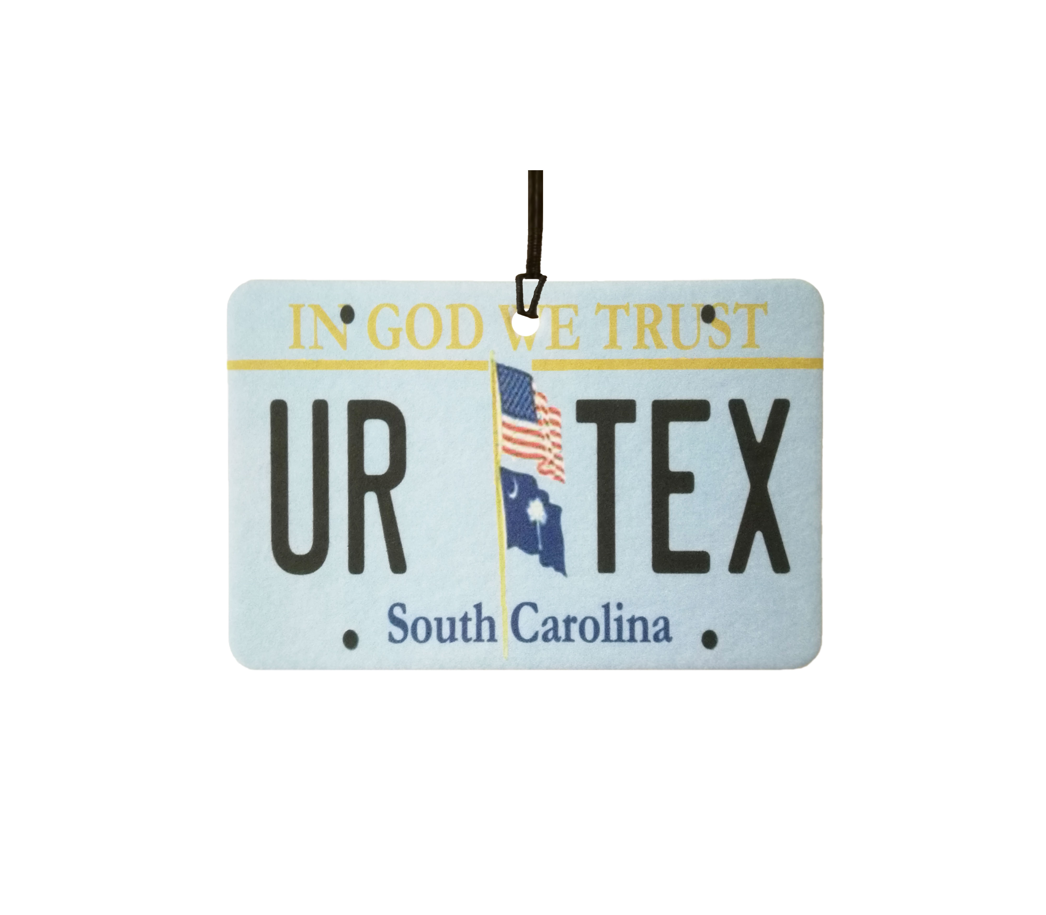 Personalised South Carolina License Plate