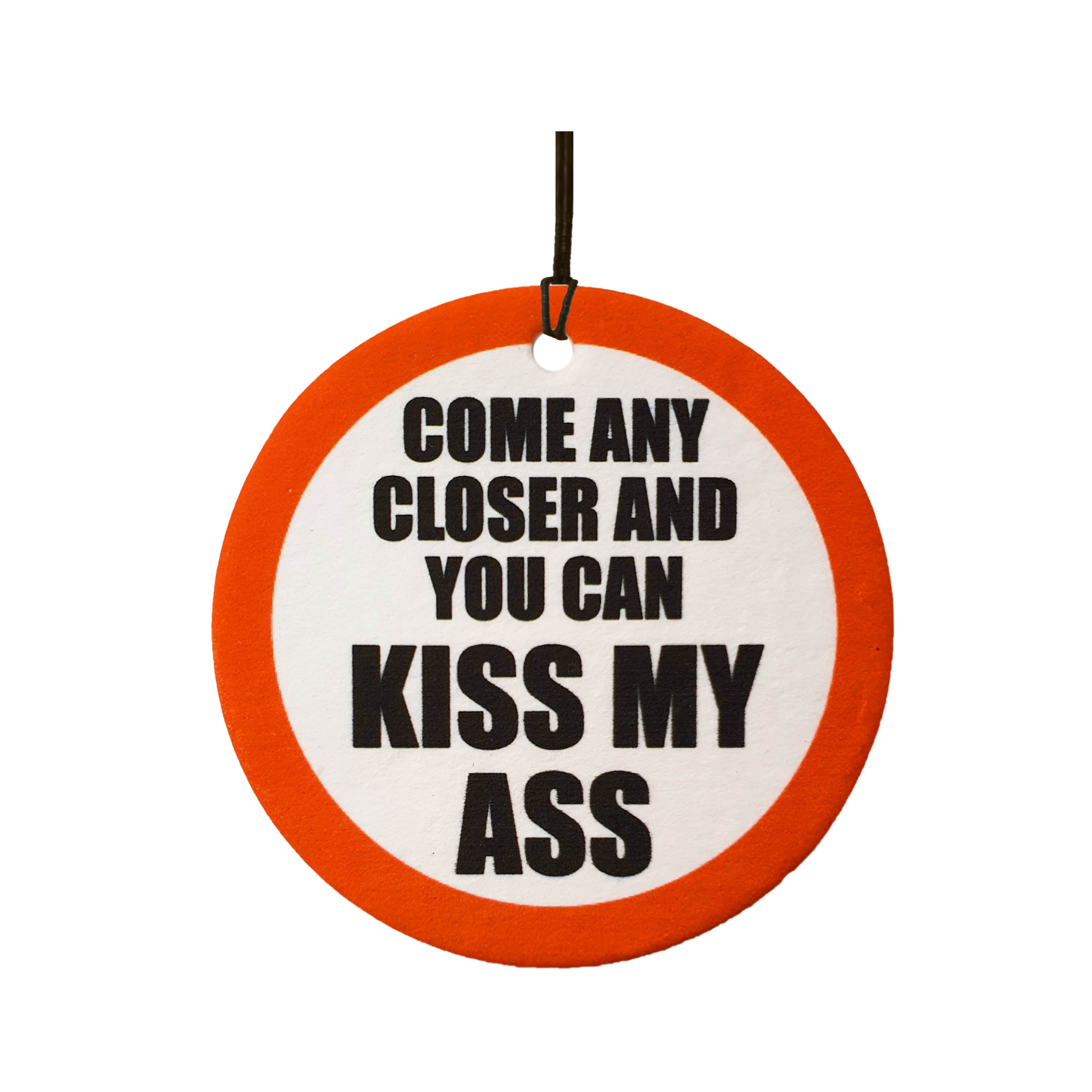 Kiss My Ass Roadsign