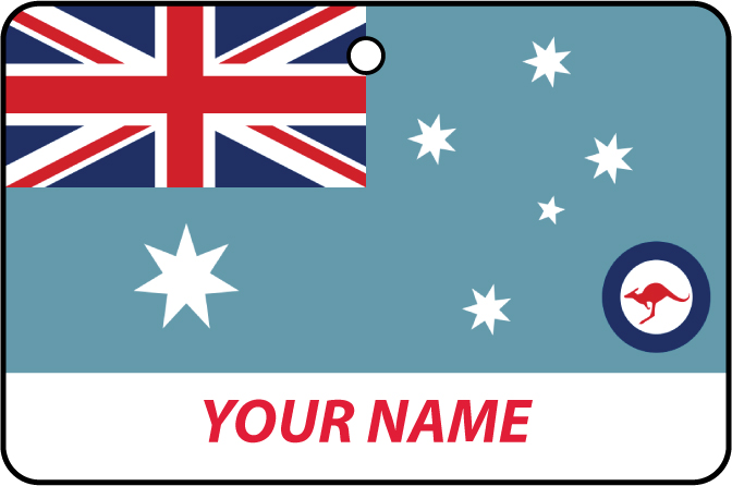 Personalised Royal Australian Air Force Ensign