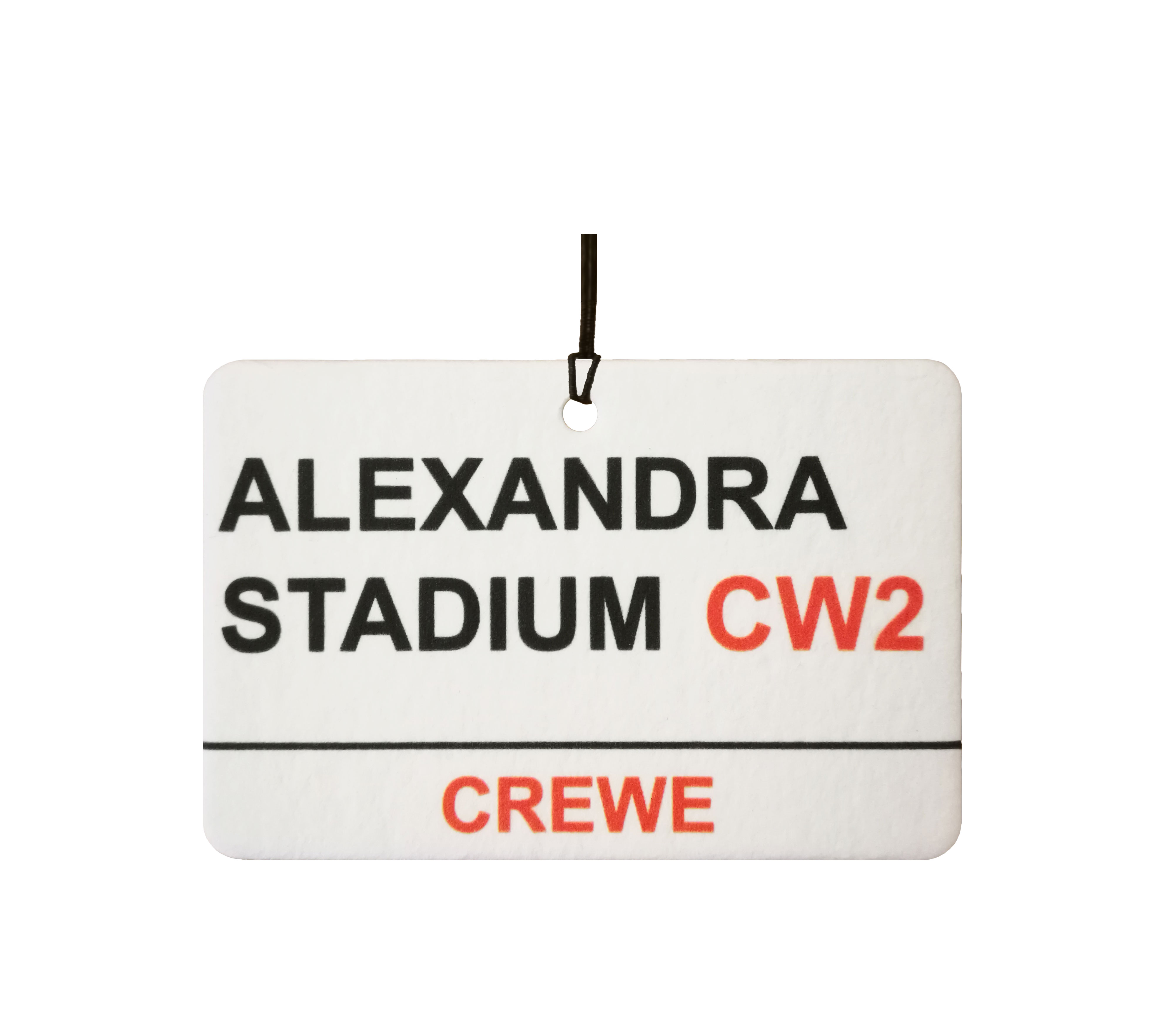 Crewe / Alexandra Stadium Street Sign