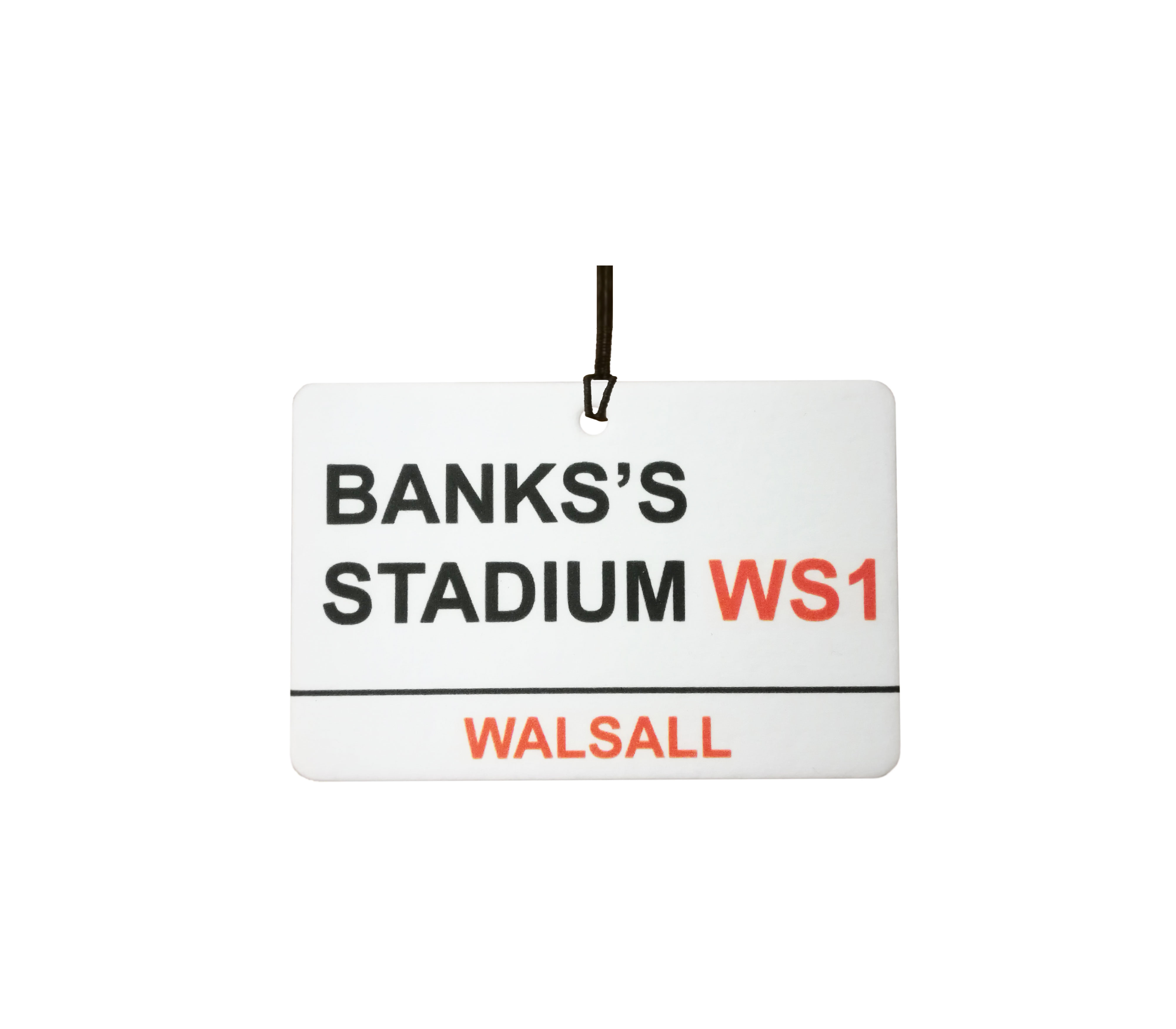 Walsall / Banks's Stadium Street Sign