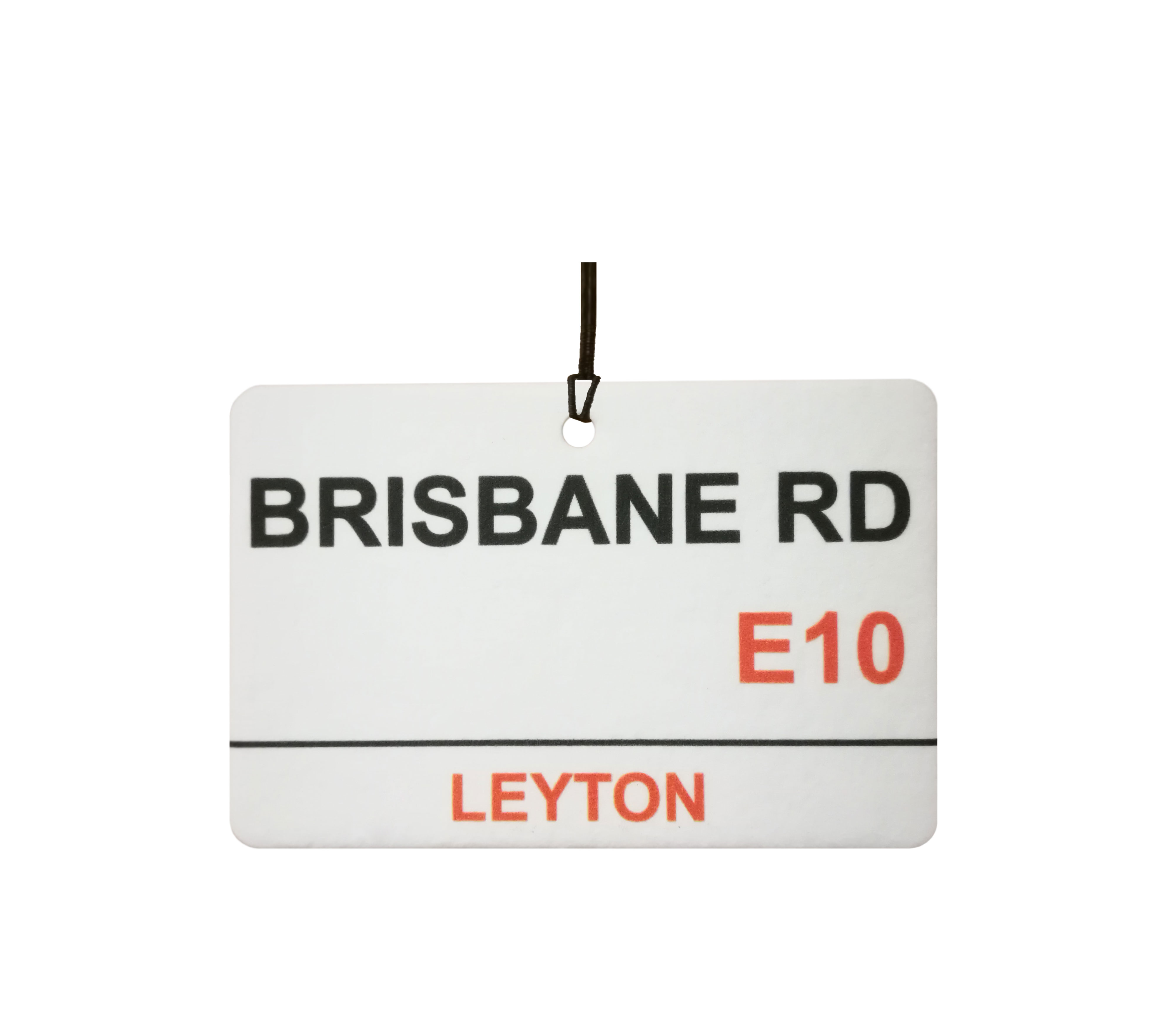 Leyton Orient / Brisbane Rd Street Sign