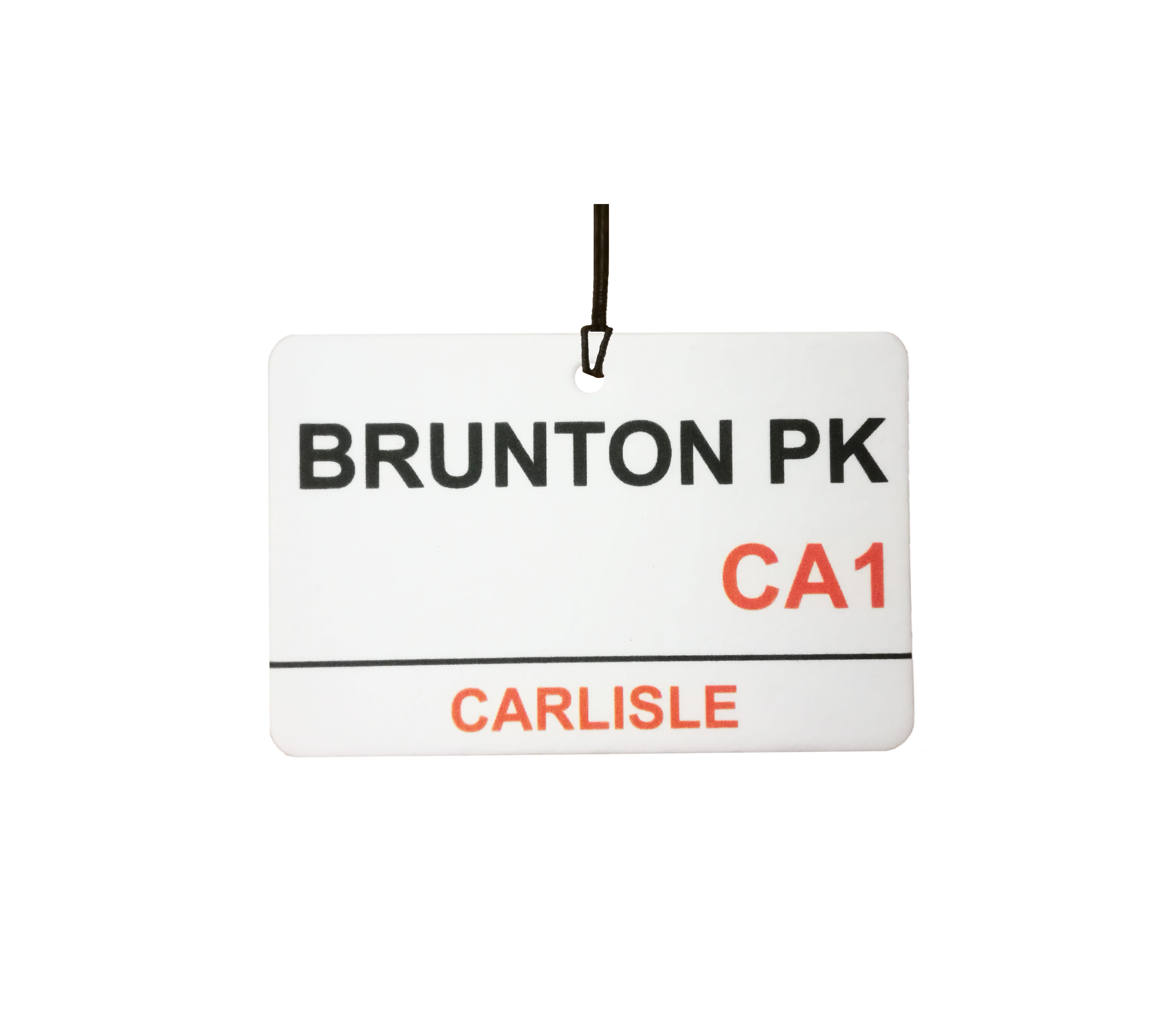 Carlisle / Brunton Park Street Sign