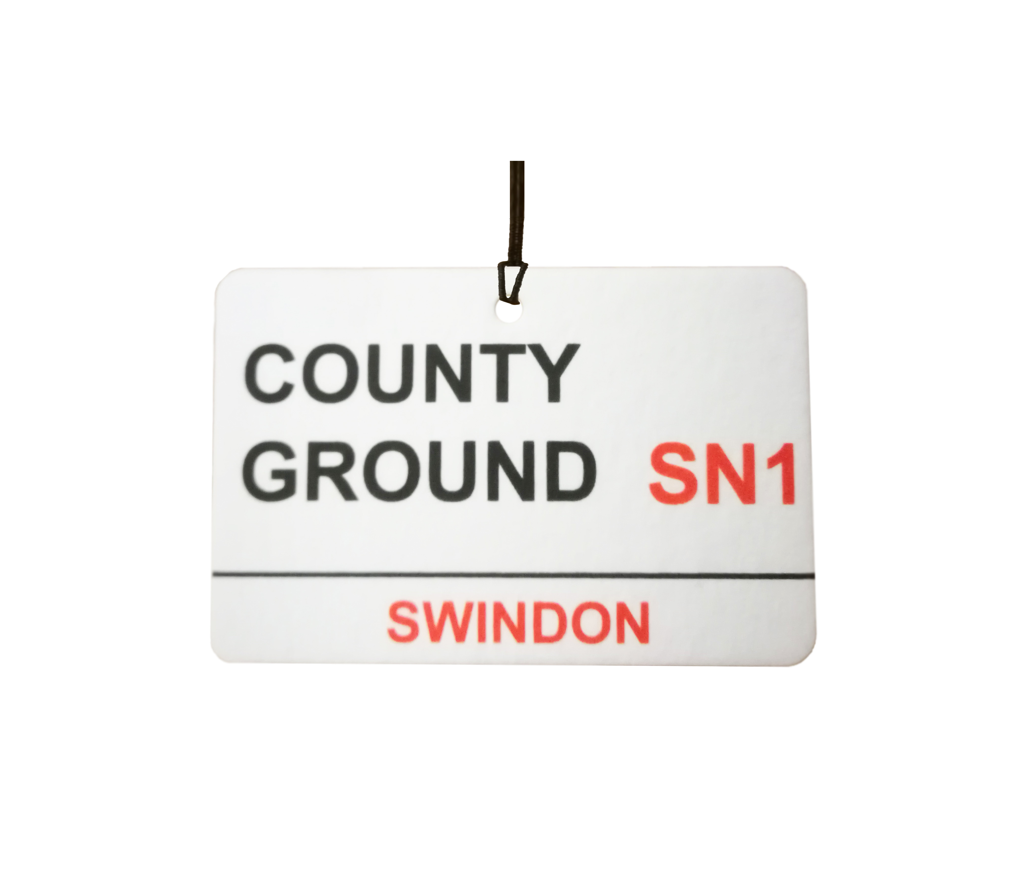 Swindon / County Ground Street Sign