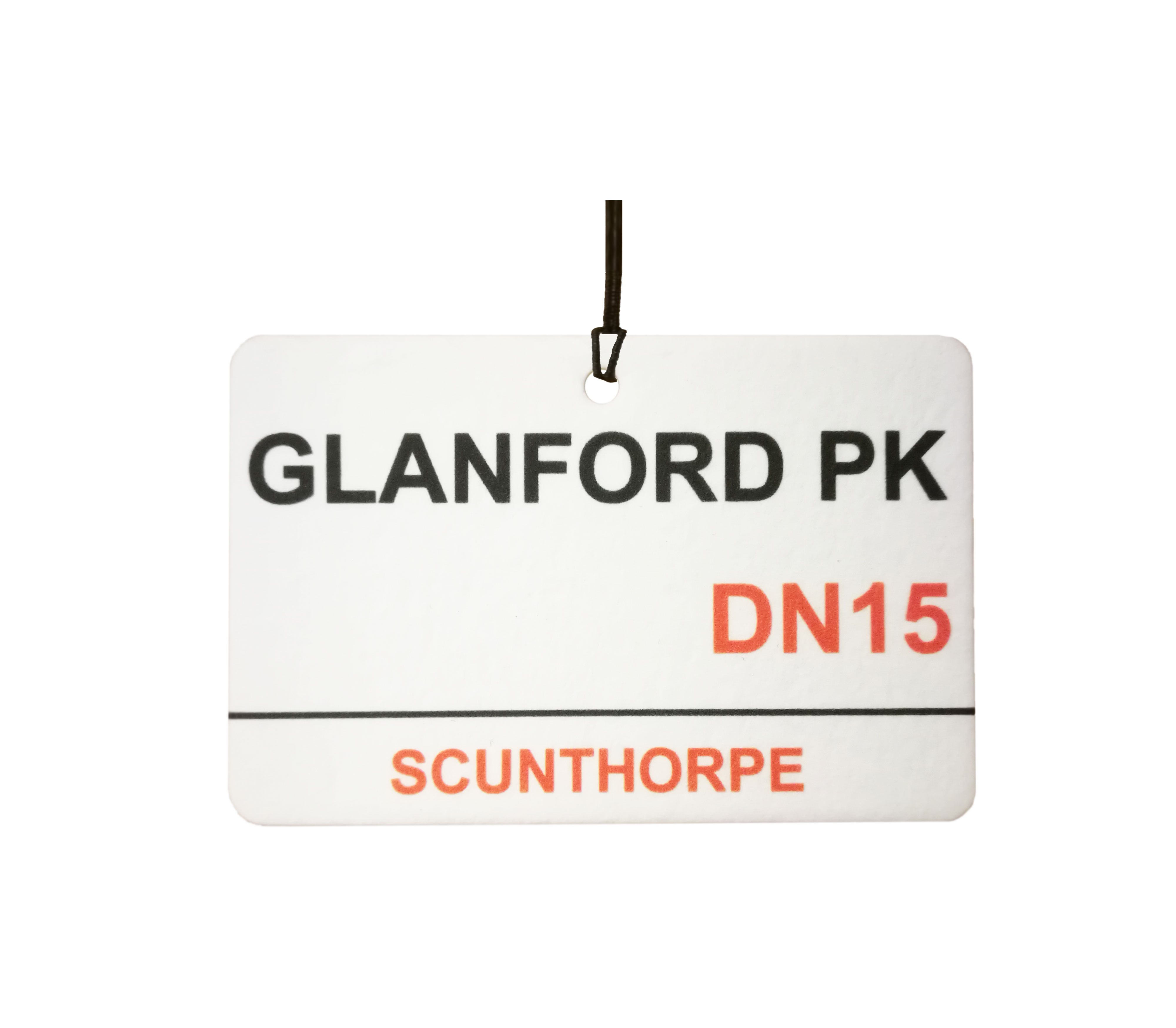 Scunthorpe / Glanford Park Street Sign