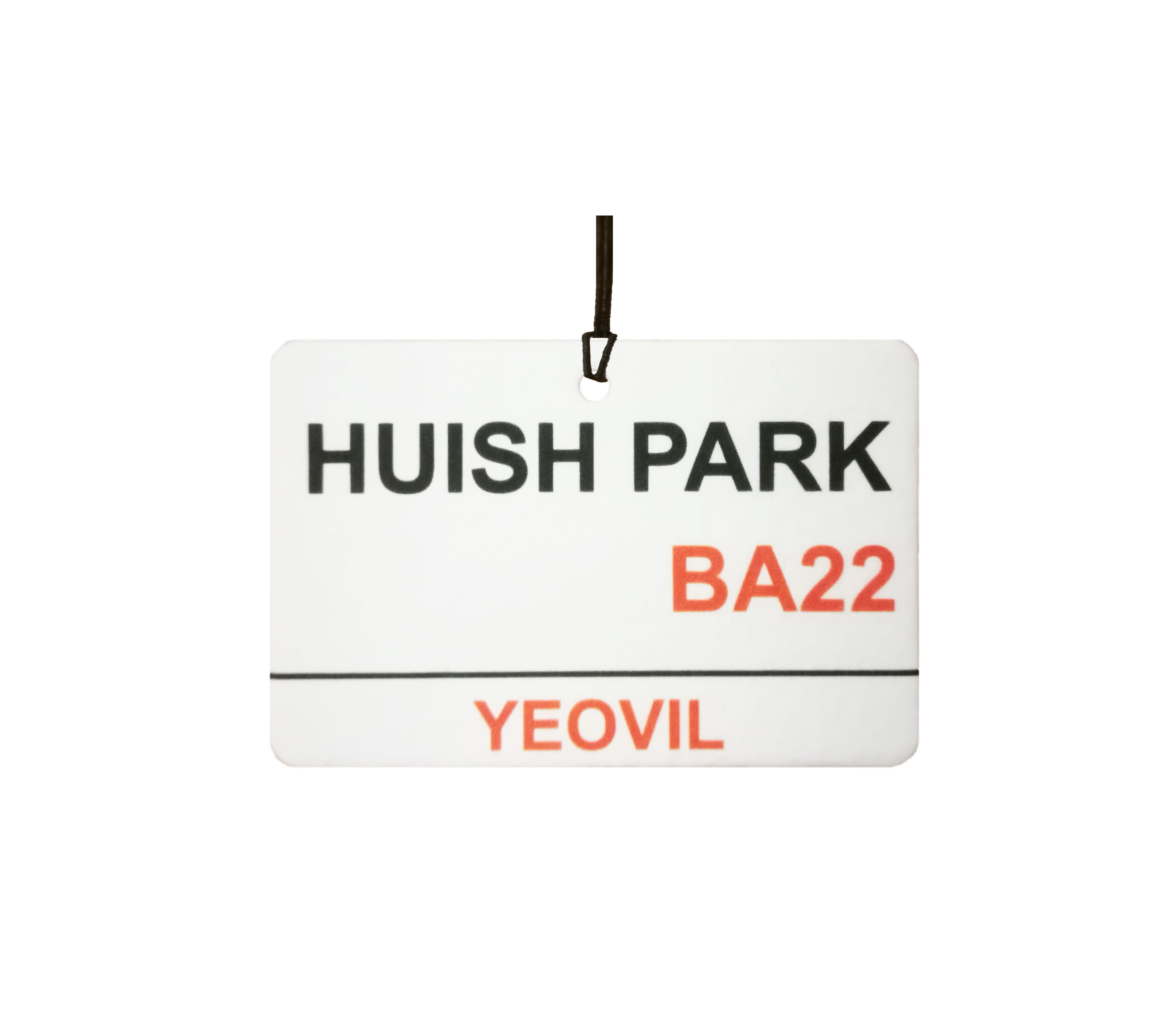 Yeovil / Huish Park Street Sign