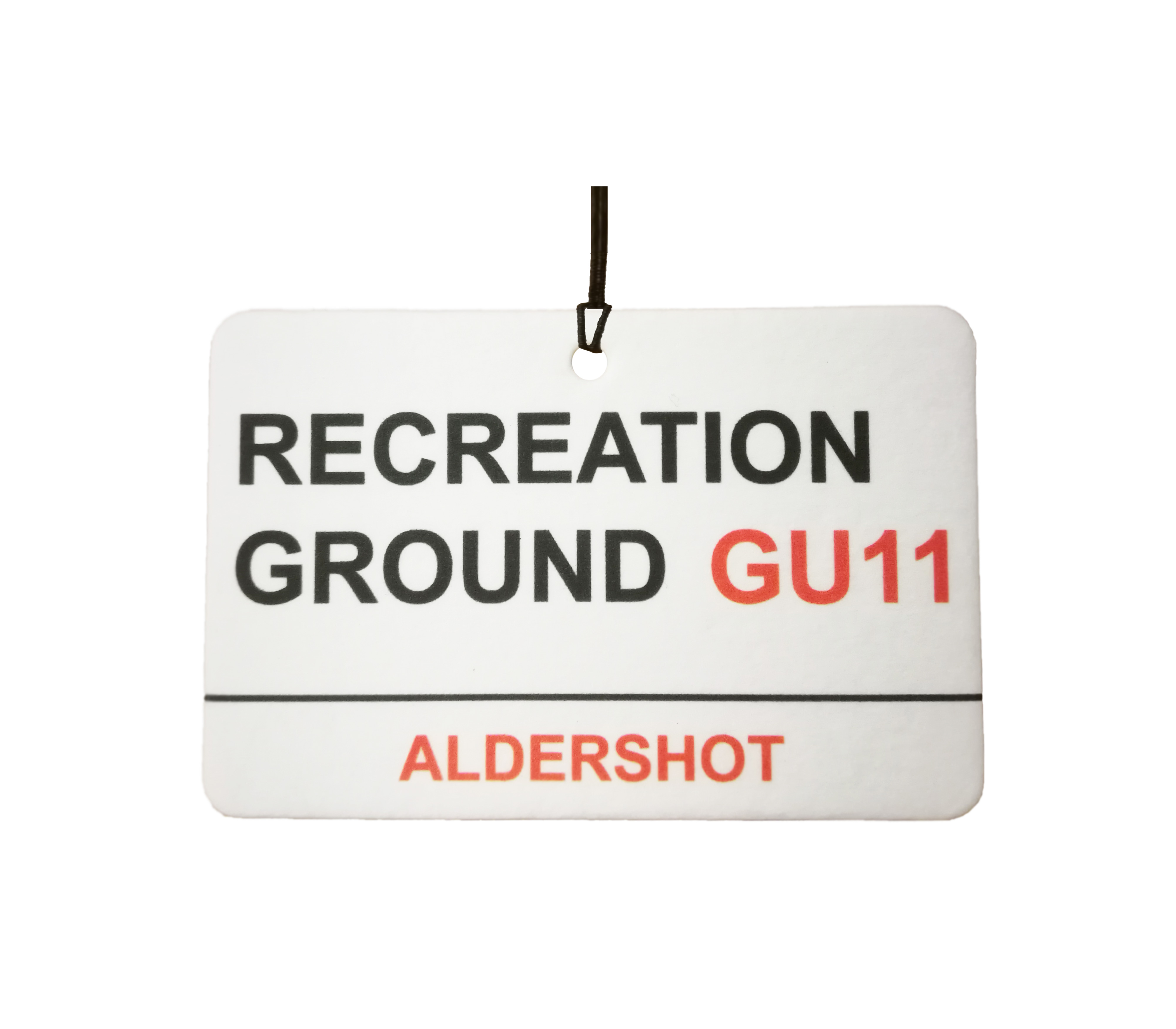 Aldershot / Recreation Ground Street Sign