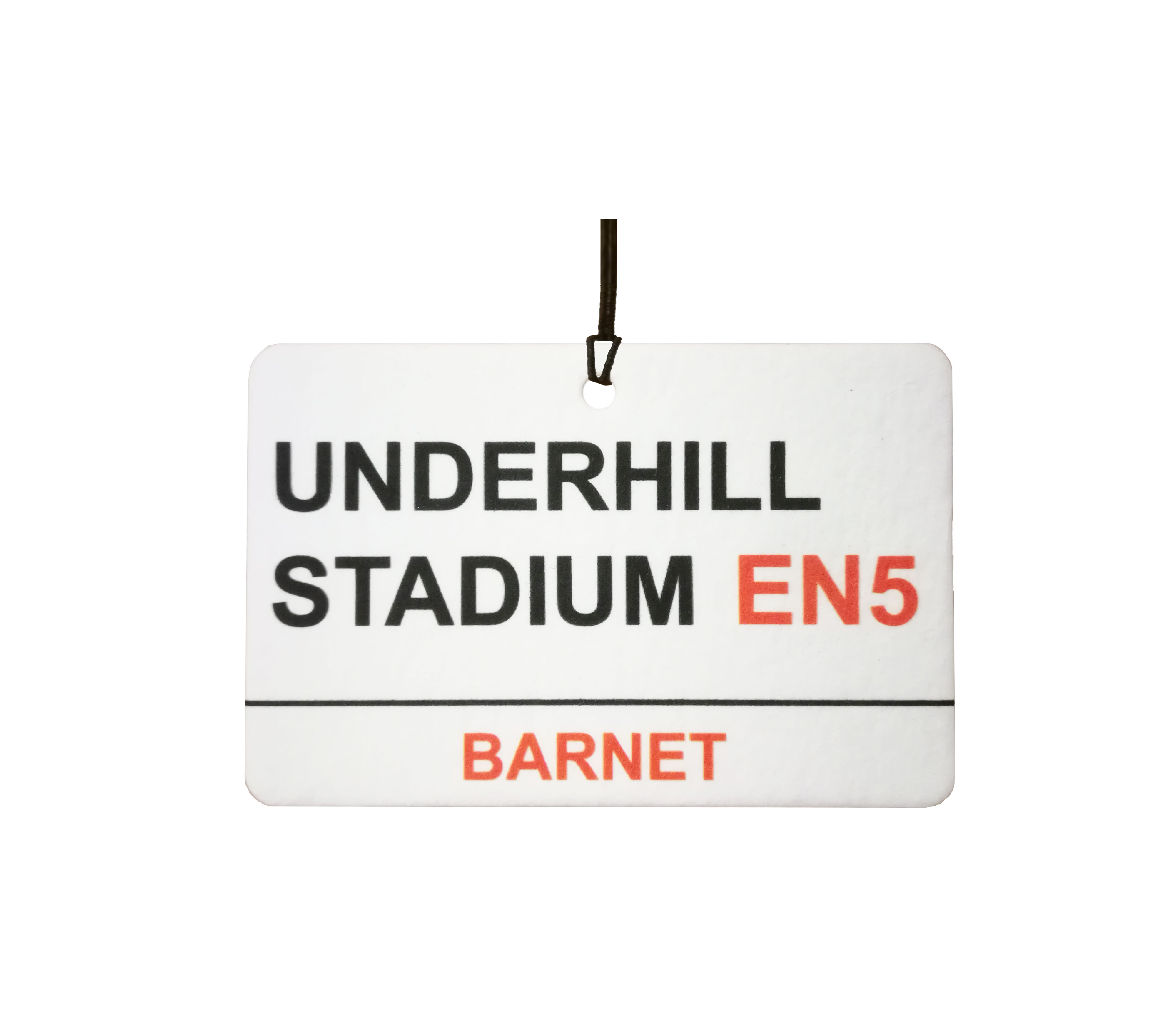 Barnet / Underhill Stadium Street Sign