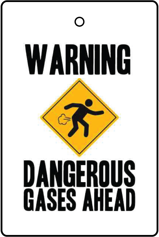 Warning - Dangerous Gases Ahead