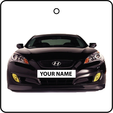 Your Name Black Hyundai Coupe