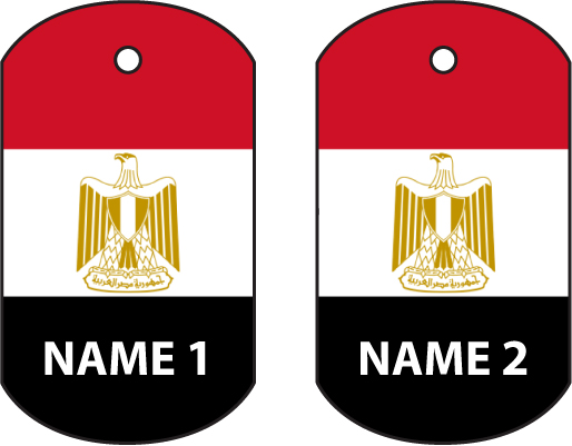 Personalised Egypt Dog Tag