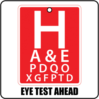 Eye Test Ahead