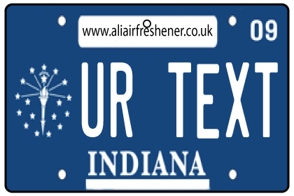 Personalised Indiana License Plate