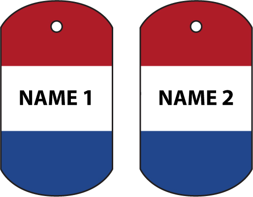 Personalised Netherlands Dog Tag