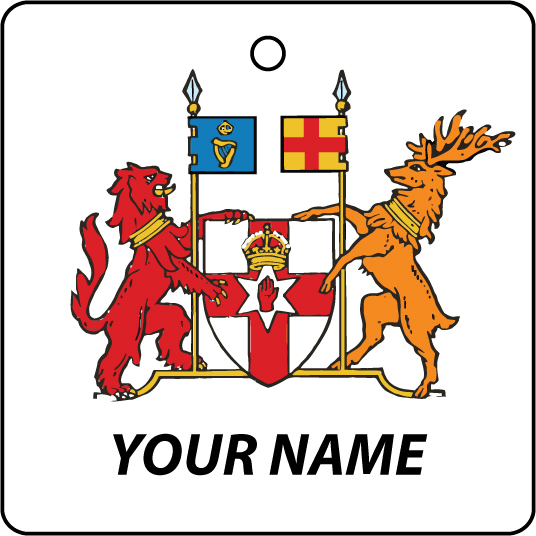 Personalised Northern Ireland Coat of Arms