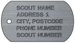 Scouts Dog Tag
