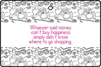 Shopping / Money Can Buy Happiness