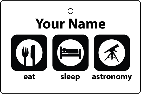 Personalised Eat Sleep Astronomy