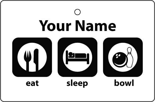Personalised Eat Sleep Bowling
