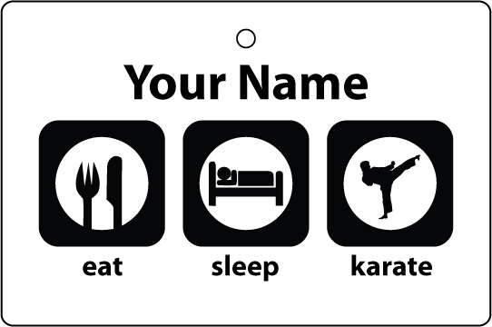 Personalised Eat Sleep Karate