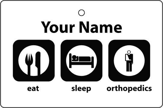 Personalised Eat Sleep Orthopedics