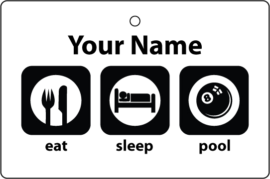 Personalised Eat Sleep Pool
