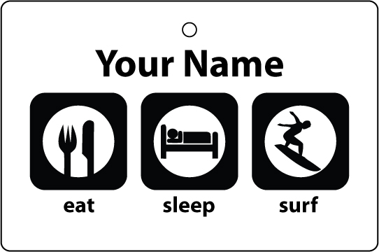 Personalised Eat Sleep Surfing