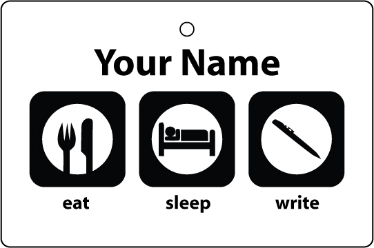 Personalised Eat Sleep Write