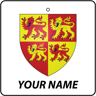 Personalised Wales Coat of Arms