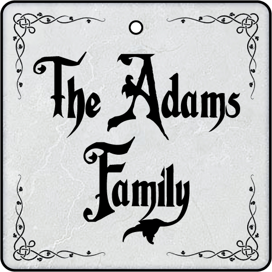 Personalised Adams Family